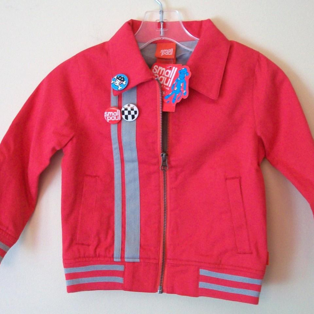 BOYS RACER JACKET PAUL FRANK *NWT* Toddler